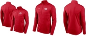 Nike Men's Red Cincinnati Reds Team Logo Element Performance Half-Zip Pullover Jacket